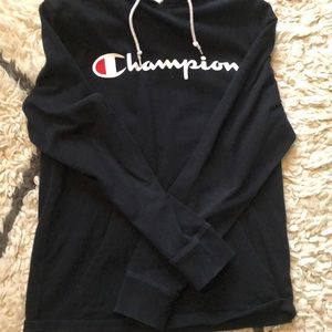 Champion hoodie, black